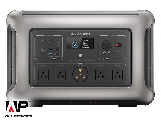 Allpowers: R2500 Portable Home Backup Power Station 2500W 2016Wh